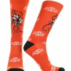 TCK Oklahoma State Cowboys Socks Crew Length Sock Mayhem