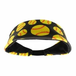 MadSportsStuff Crazy Softball Headband With Softball Logos Headbands