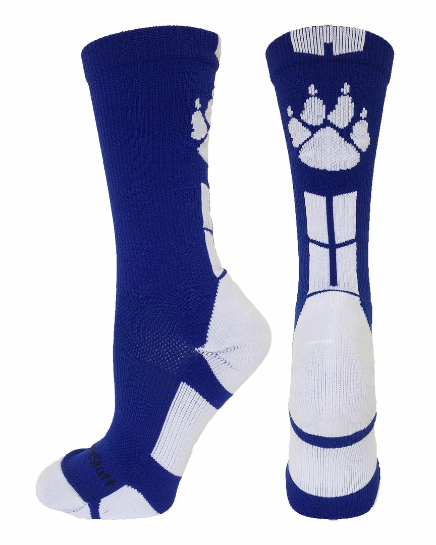 Wholesale ๐ MadSportsStuff Wild Paws Athletic Crew ๐งฆ Socks (multiple Colors) โ๏ธ 9 MadSportsStuff Wild Paws Athletic Crew Socks (multiple Colors)