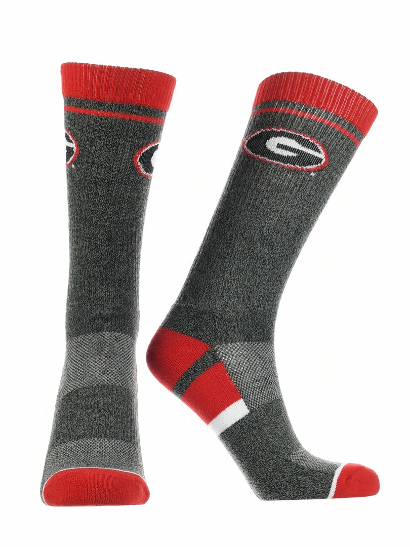 New ๐งจ TCK All Schools Georgia Bulldogs ๐งฆ Socks Victory Parade Crew Length ๐ฏ 4 TCK All Schools Georgia Bulldogs Socks Victory Parade Crew Length