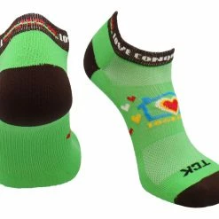 Crazy Socks - Crew TCK COVID-19 Coronavirus Womens Ankle Socks