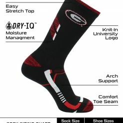 Budget 🧨 TCK Georgia Bulldogs 🧦 Socks University Of Georgia Bulldogs Champion Crew 🧦 Socks 💯 7 TCK Georgia Bulldogs Socks University Of Georgia Bulldogs Champion Crew Socks