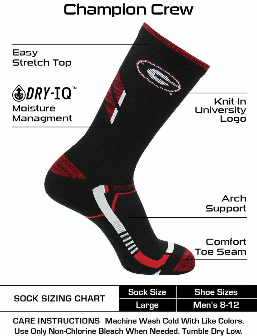 Budget 🧨 TCK Georgia Bulldogs 🧦 Socks University Of Georgia Bulldogs Champion Crew 🧦 Socks 💯 3 TCK Georgia Bulldogs Socks University Of Georgia Bulldogs Champion Crew Socks