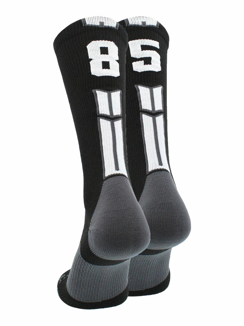 Outlet ๐งจ MadSportsStuff Black Player ID Custom Number Crew ๐งฆ Socks For ๐ Basketball Lacrosse Volleyball Boys And ๐ง Girls Volleyball ๐งฆ Socks ๐ฏ 44 MadSportsStuff Black Player ID Custom Number Crew Socks For Basketball Lacrosse Volleyball Boys And Girls Volleyball Socks