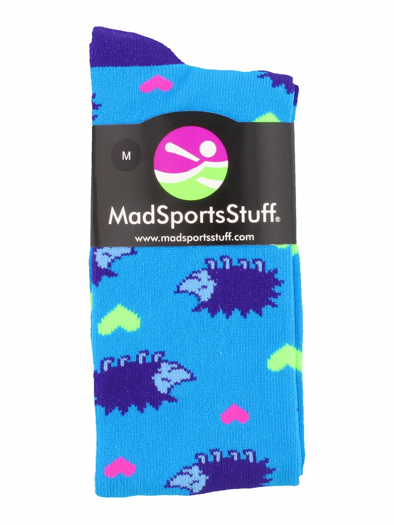 Buy ๐ MadSportsStuff Hedgehog Love Over The Calf Athletic ๐งฆ Socks ๐ฅ Softball ๐งฆ Socks ๐ 2 MadSportsStuff Hedgehog Love Over The Calf Athletic Socks Softball Socks