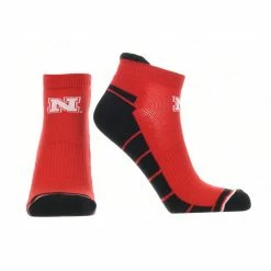 TCK Nebraska Cornhuskers Low Cut Ankle Socks With Tab All Schools
