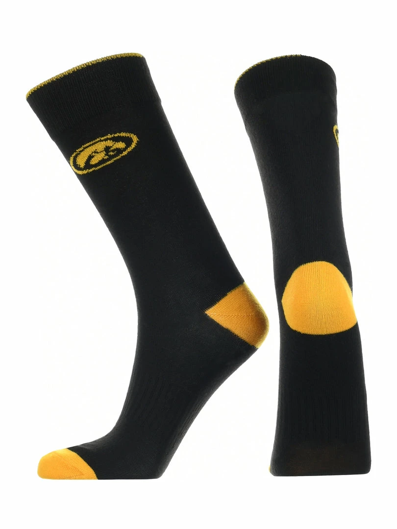 Best reviews of ๐ TCK All Schools Iowa Hawkeyes ๐ Dress ๐งฆ Socks Dean's List Crew Length ๐งฆ Socks โจ 2 TCK All Schools Iowa Hawkeyes Dress Socks Dean's List Crew Length Socks