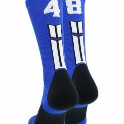 Budget ๐คฉ MadSportsStuff Volleyball ๐งฆ Socks Royal Player ID Custom Number Crew ๐งฆ Socks For ๐ Basketball Lacrosse Volleyball Boys And ๐ง Girls ๐ 160 MadSportsStuff Volleyball Socks Royal Player ID Custom Number Crew Socks For Basketball Lacrosse Volleyball Boys And Girls