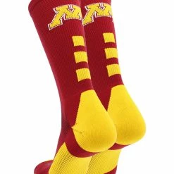 TCK Minnesota Golden Gophers Socks Baseline Crew All Schools