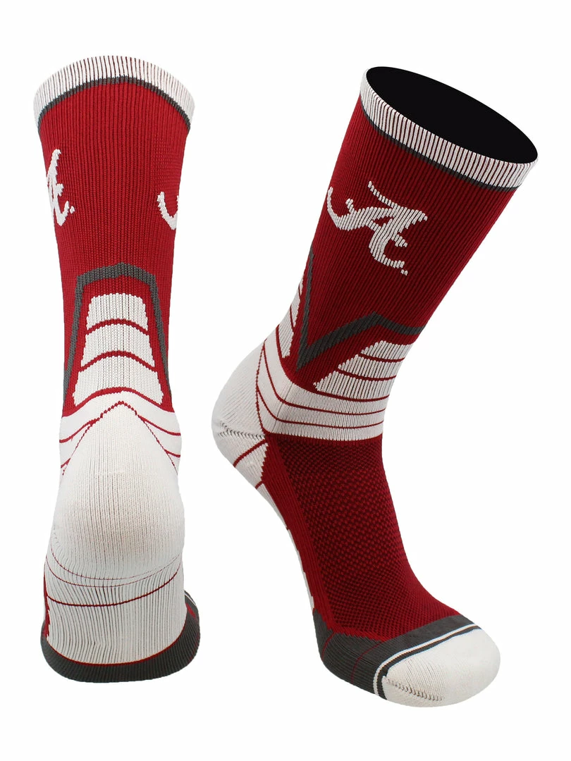 Hot Sale โจ TCK All Schools Alabama Crimson Tide Victory Crew ๐งฆ Socks ๐ฅ 1 TCK All Schools Alabama Crimson Tide Victory Crew Socks
