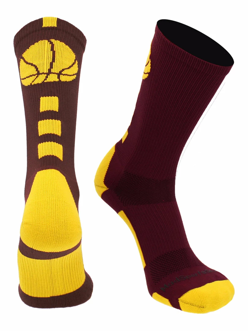 Best deal ๐ MadSportsStuff ๐ Basketball ๐งฆ Socks For Boys, ๐ง Girls, Men, ๐ฉ Women- Athletic Crew ๐งฆ Socks - Youth And Adult Sizes -Made In The USA ๐งจ 32 MadSportsStuff Basketball Socks For Boys, Girls, Men, Women- Athletic Crew Socks - Youth And Adult Sizes -Made In The USA