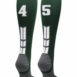 Best Pirce ๐ MadSportsStuff Dark Green Player ID Custom Number Over The Calf ๐งฆ Socks For ๐ฅ Softball โพ Baseball Football Boys And ๐ง Girls ๐ฅ Softball ๐งฆ Socks ๐คฉ 190 MadSportsStuff Dark Green Player ID Custom Number Over The Calf Socks For Softball Baseball Football Boys And Girls Softball Socks