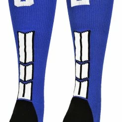 Brand new ๐ฅฐ MadSportsStuff Royal Player ID Custom Number Over The Calf ๐งฆ Socks For ๐ฅ Softball โพ Baseball Football Boys And ๐ง Girls ๐ 133 MadSportsStuff Royal Player ID Custom Number Over The Calf Socks For Softball Baseball Football Boys And Girls