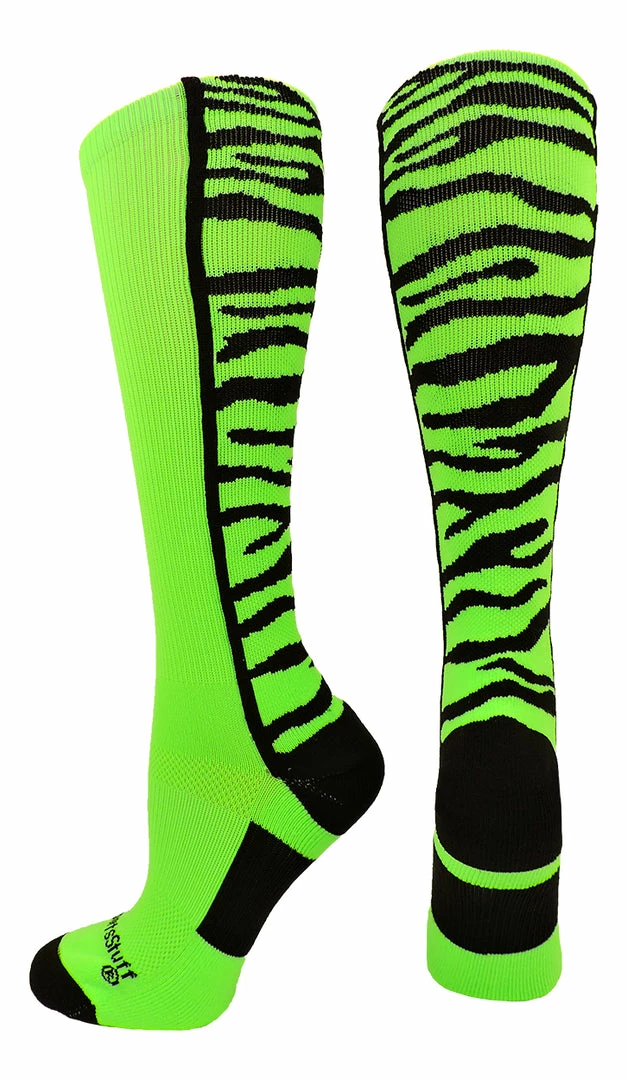 Deals ๐ MadSportsStuff โพ Baseball ๐งฆ Socks Crazy ๐งฆ Socks With Safari Tiger Stripes Over The Calf ๐งฆ Socks (multiple Colors) ๐ 7 MadSportsStuff Baseball Socks Crazy Socks With Safari Tiger Stripes Over The Calf Socks (multiple Colors)