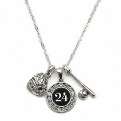 Budget ๐ MadSportsStuff Jewelry ๐ง Girls ๐ฅ Softball Necklace With Jersey Number (Available In 39 Numbers) โ๏ธ 67 MadSportsStuff Jewelry Girls Softball Necklace With Jersey Number (Available In 39 Numbers)