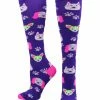 MadSportsStuff Neon Puppy Dogs Over The Calf Athletic Socks Softball Socks