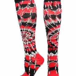 MadSportsStuff Crazy Tie Dye Socks Over The Calf - Softball, Soccer And More