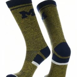 TCK Michigan Wolverines Socks Victory Parade Crew Length