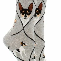 Buy ๐ WHD Rat Terrier ๐งฆ Socks For ๐ฉ Women Gift For ๐ Dog Lovers Crazy ๐งฆ Socks - Crew ๐ 7 WHD Rat Terrier Socks For Women Gift For Dog Lovers Crazy Socks - Crew
