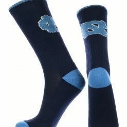 TCK North Carolina Tar Heels Socks Campus Legend Crew Length