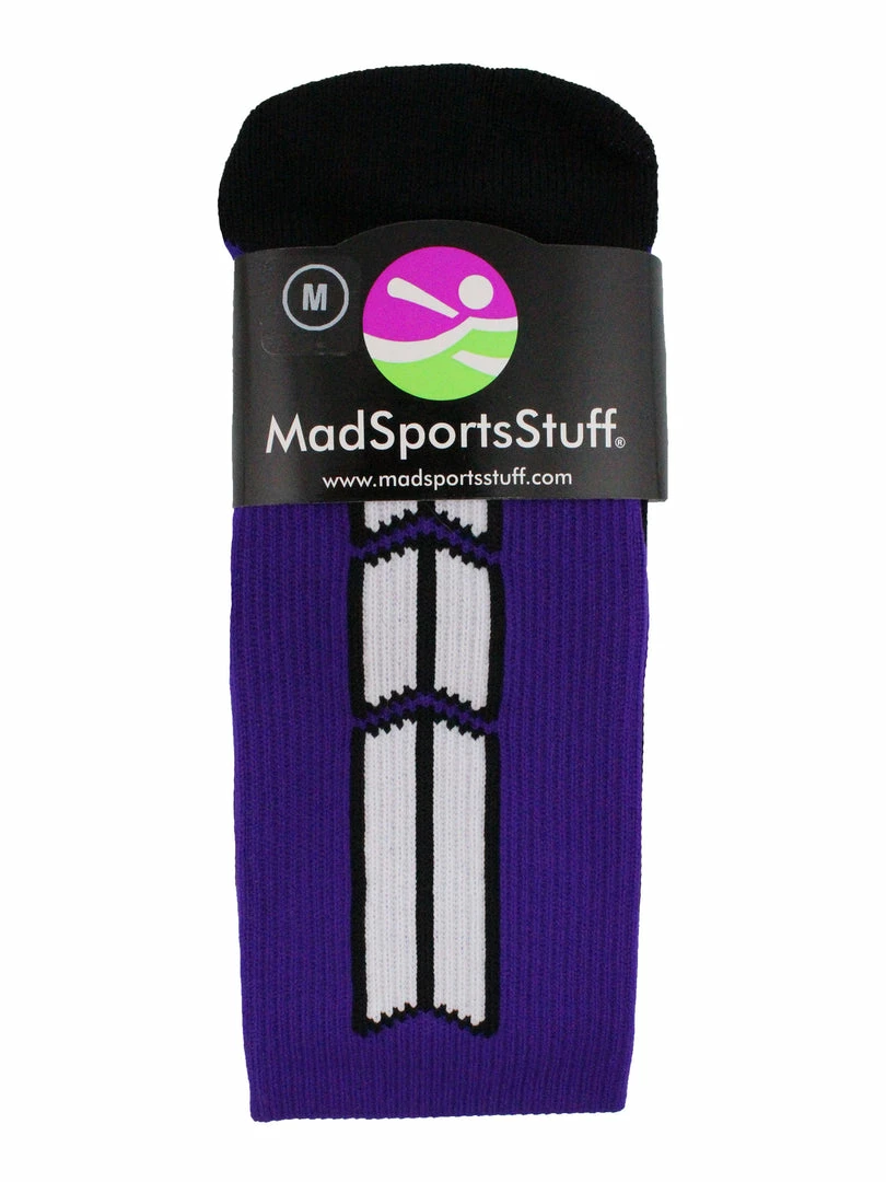 Discount ๐ MadSportsStuff Purple Player ID Custom Number Over The Calf ๐งฆ Socks For ๐ฅ Softball โพ Baseball Football Boys And ๐ง Girls ๐ฅ Softball ๐งฆ Socks ๐ 3 MadSportsStuff Purple Player ID Custom Number Over The Calf Socks For Softball Baseball Football Boys And Girls Softball Socks