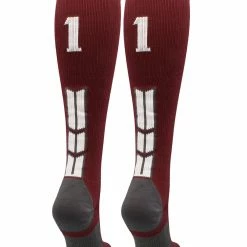 Best Sale ๐ MadSportsStuff Maroon Player ID Custom Number Over The Calf ๐งฆ Socks For ๐ฅ Softball โพ Baseball Football Boys And ๐ง Girls ๐ฅ Softball ๐งฆ Socks ๐ 171 MadSportsStuff Maroon Player ID Custom Number Over The Calf Socks For Softball Baseball Football Boys And Girls Softball Socks