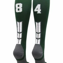 Best Pirce ๐ MadSportsStuff Dark Green Player ID Custom Number Over The Calf ๐งฆ Socks For ๐ฅ Softball โพ Baseball Football Boys And ๐ง Girls ๐ฅ Softball ๐งฆ Socks ๐คฉ 151 MadSportsStuff Dark Green Player ID Custom Number Over The Calf Socks For Softball Baseball Football Boys And Girls Softball Socks