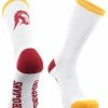 TCK USC Trojans Socks Basic Crew White Socks