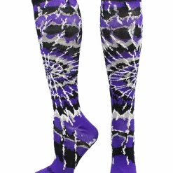 MadSportsStuff Crazy Tie Dye Socks Over The Calf - Softball, Soccer And More