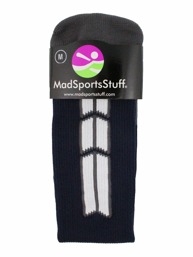 Best Sale ๐คฉ MadSportsStuff Navy Player ID Custom Number Over The Calf ๐งฆ Socks For ๐ฅ Softball โพ Baseball Football Boys And ๐ง Girls โจ 3 MadSportsStuff Navy Player ID Custom Number Over The Calf Socks For Softball Baseball Football Boys And Girls