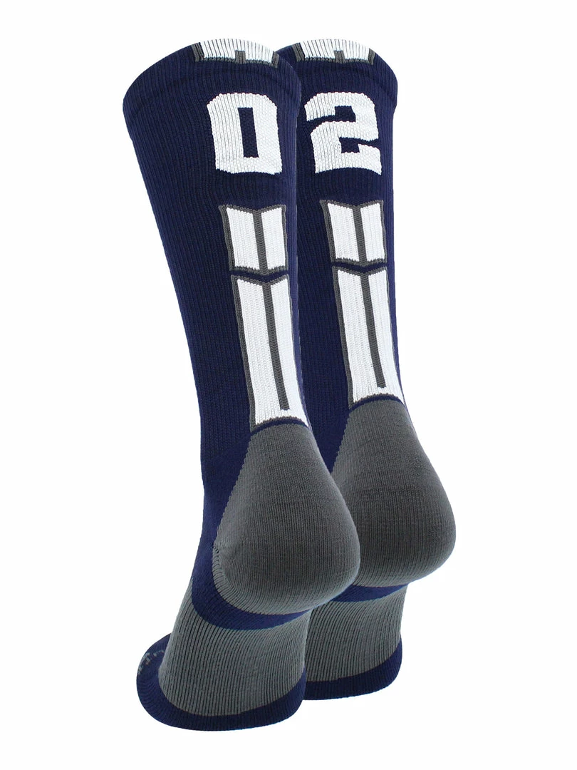 Deals ๐ MadSportsStuff Volleyball ๐งฆ Socks Navy Player ID Custom Number Crew ๐งฆ Socks For ๐ Basketball Lacrosse Volleyball Boys And ๐ง Girls ๐ 76 MadSportsStuff Volleyball Socks Navy Player ID Custom Number Crew Socks For Basketball Lacrosse Volleyball Boys And Girls